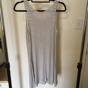 Striped tank top tunic
